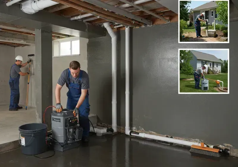 Basement Waterproofing and Flood Prevention process in Dallesport, WA